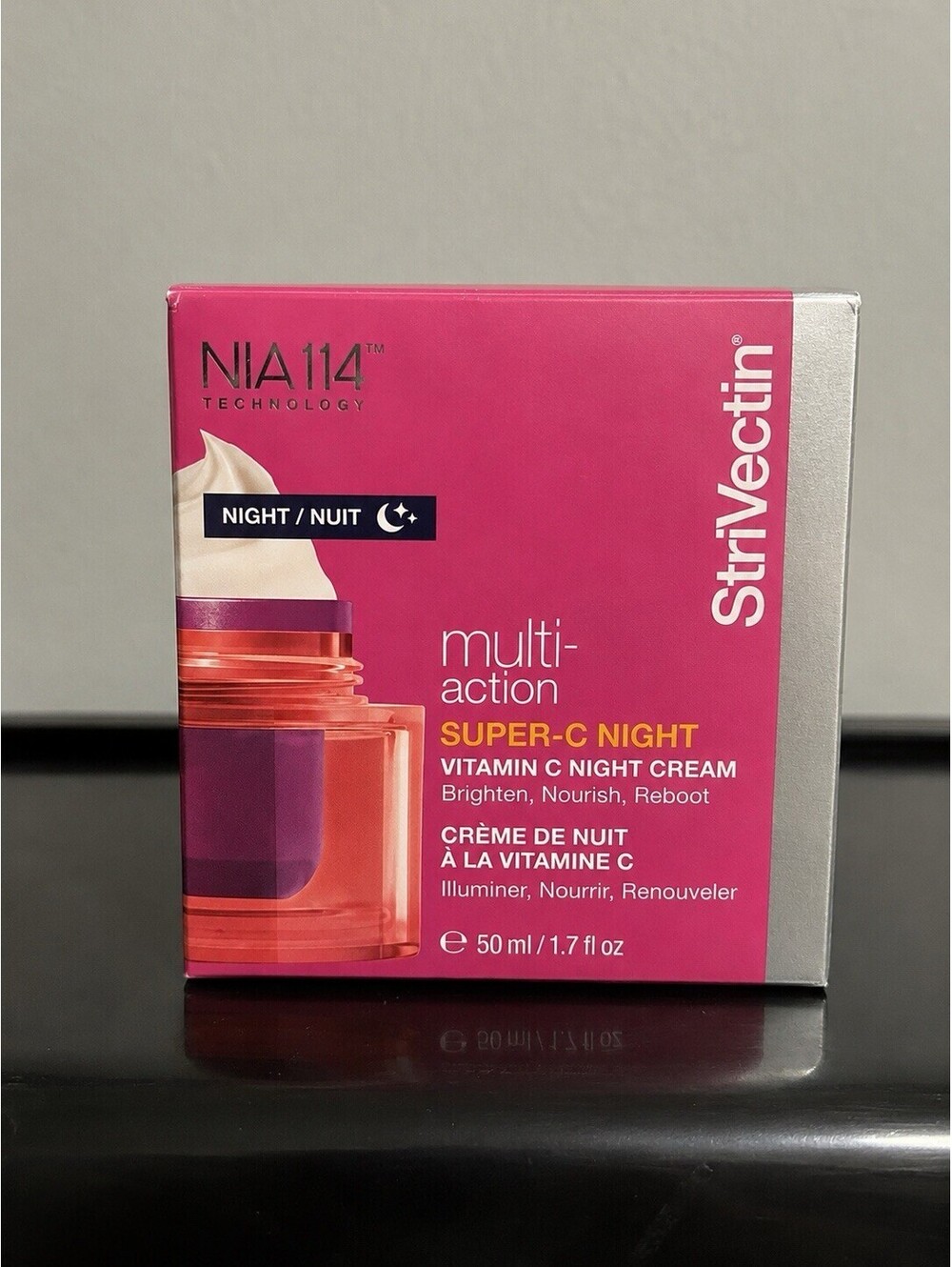 StriVectin Super-C Night Cream 1.7oz Vitamin C Treatment NEW SEALED
